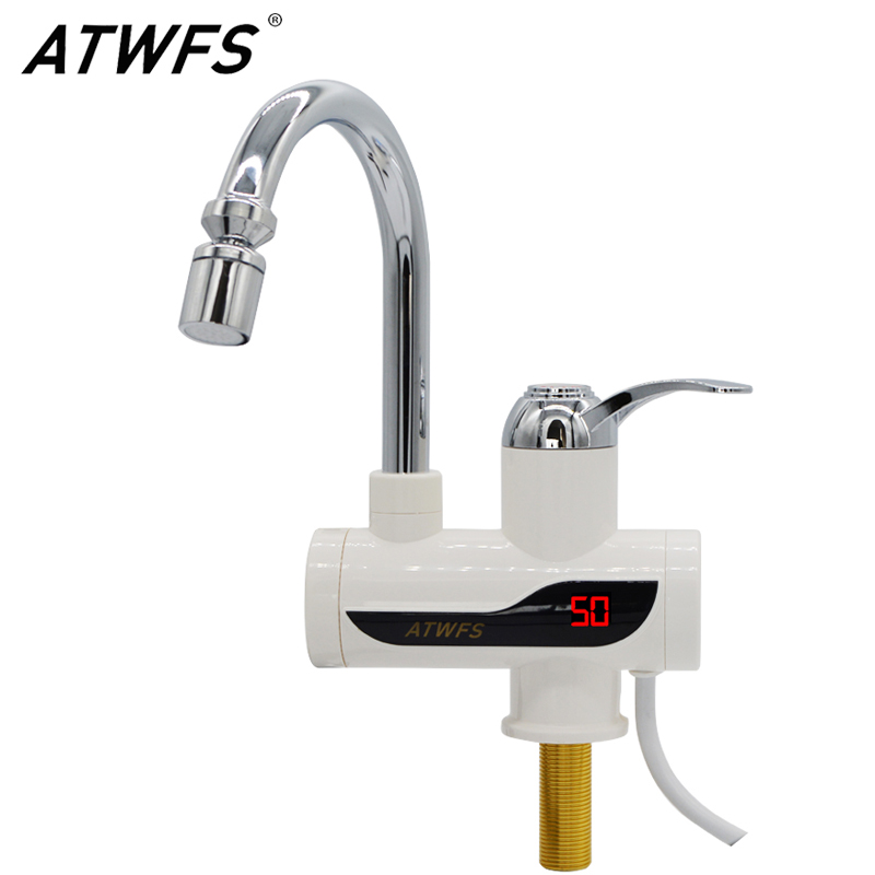 Home Bathroom Water Heater - ATWFS 3000W Tankless Instant Water Heater