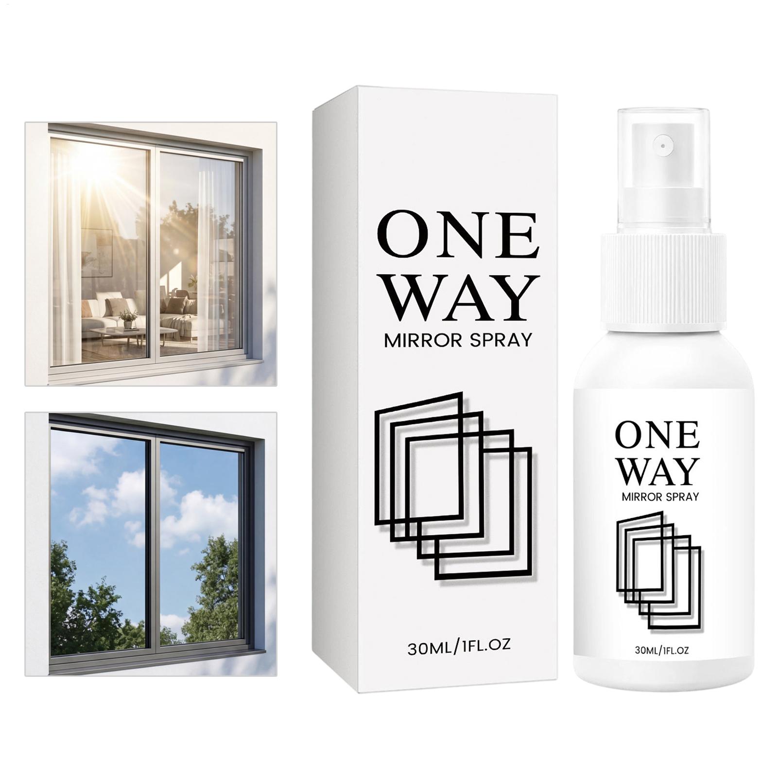Home Bathroom Window Tint - 30ml Window Spray Instant Anti-Glare Coating