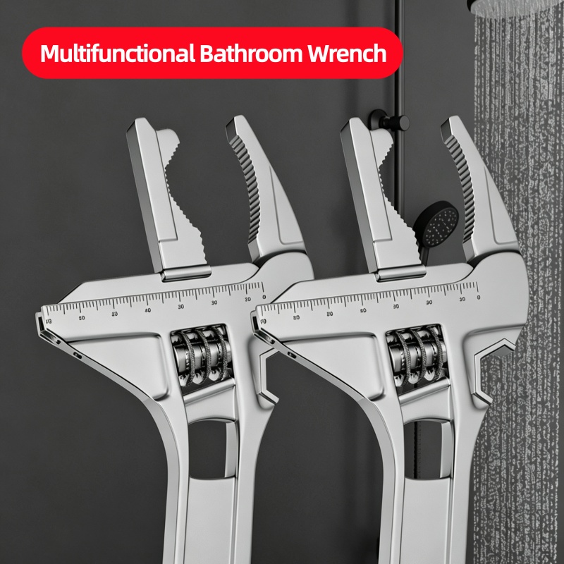Home Hardware Bathroom Sinks - Multifunctional Adjustable Sink Pipe Wrench 6