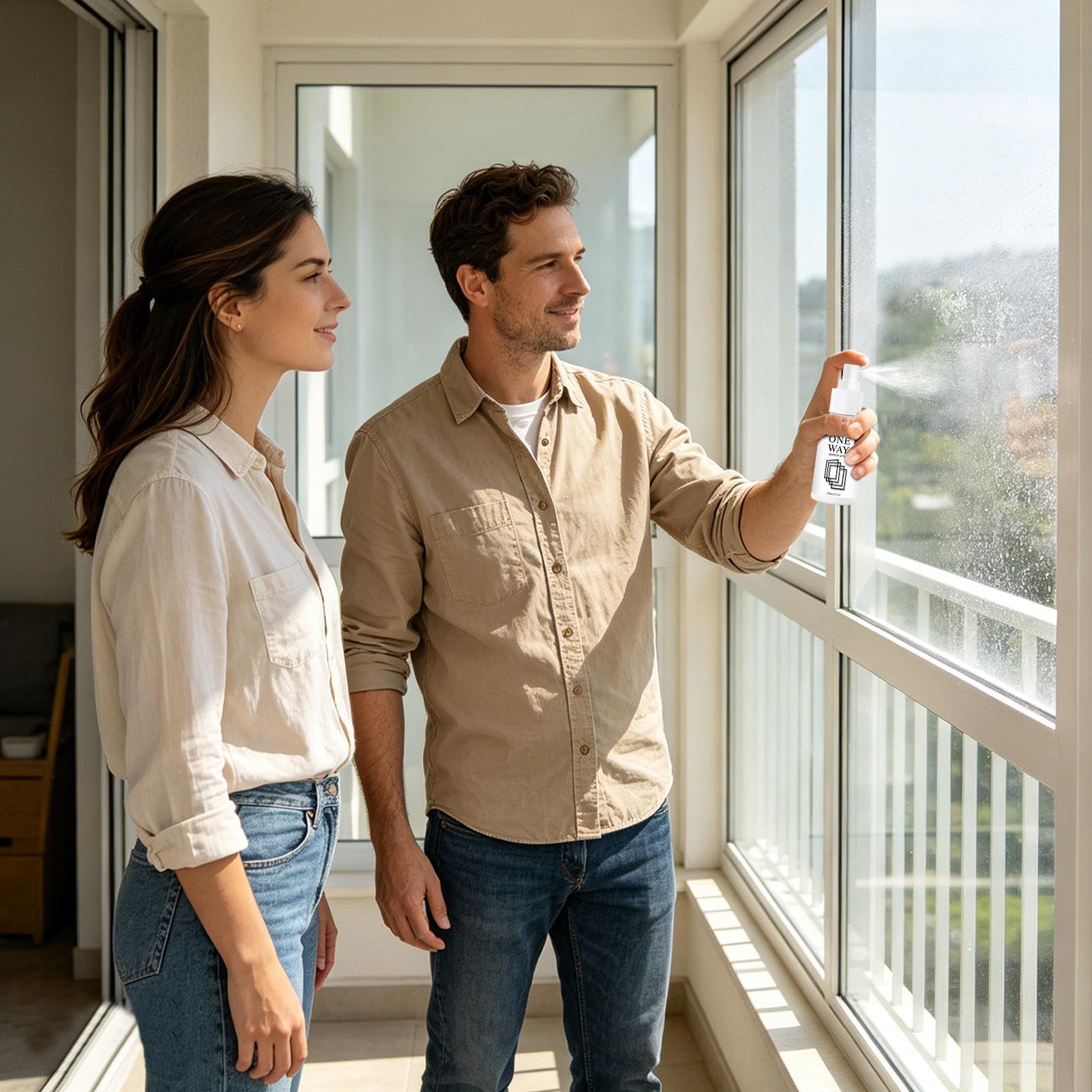 Glass Cleaner Spray Instant An - Home Bathroom Window Tint ulasan dan harga