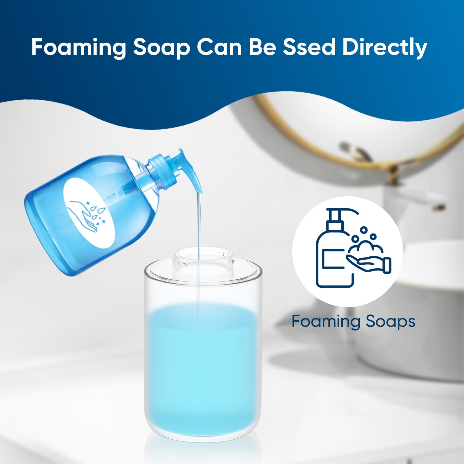 Touchless Automatic Foaming So - Home Bathroom Wall Soap Dispenser ulasan dan harga