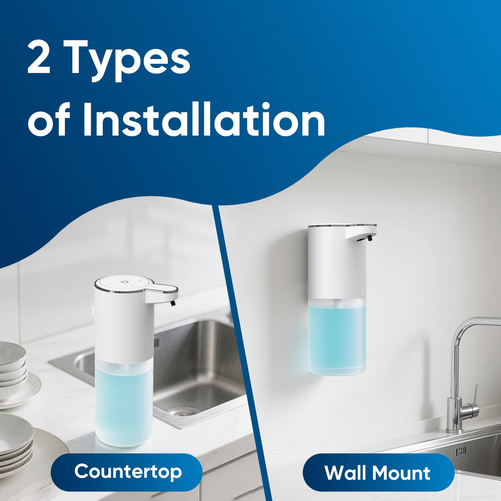 Touchless Automatic Foaming So - Home Bathroom Wall Soap Dispenser ulasan dan harga