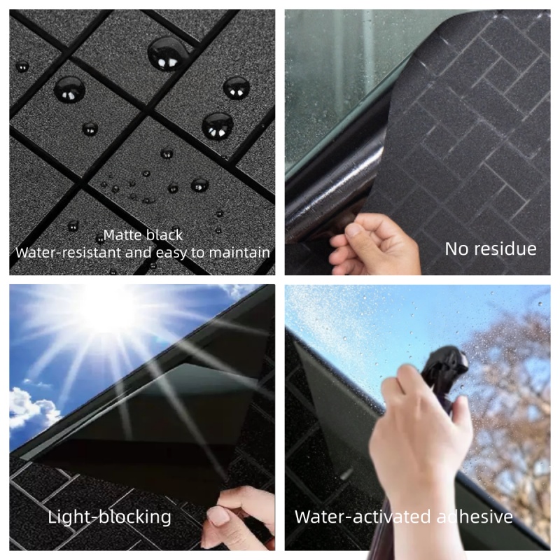 Privacy Blackout Window Film S - Home Bathroom Window Tint ulasan dan harga