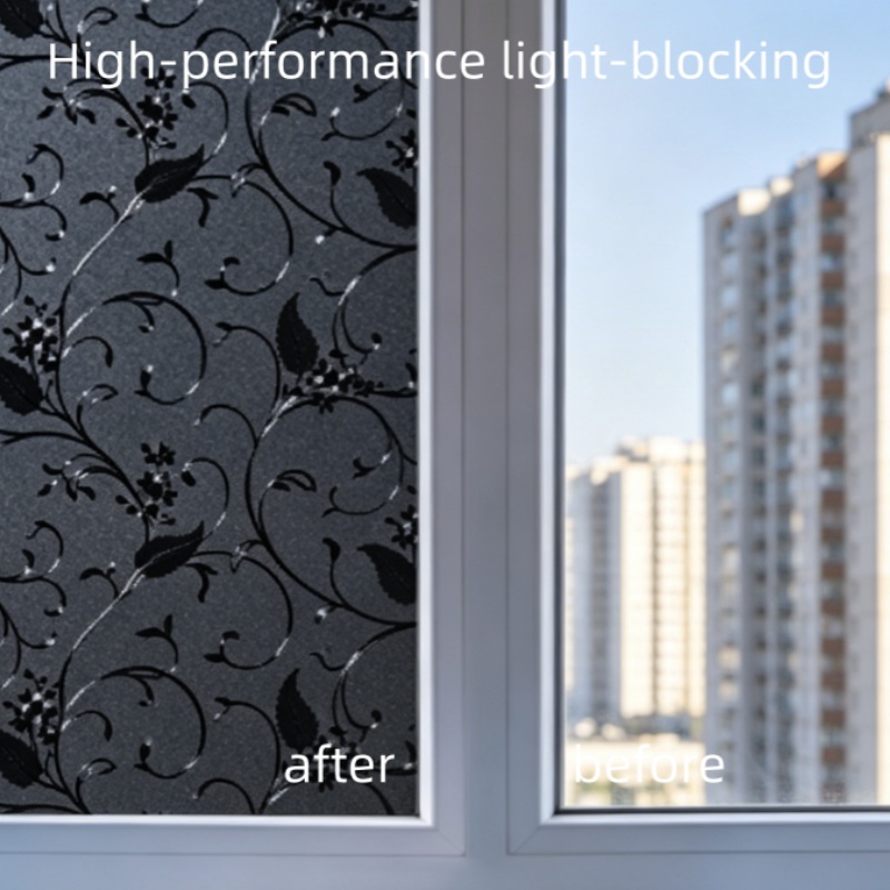 Privacy Blackout Window Film S - Home Bathroom Window Tint ulasan dan harga