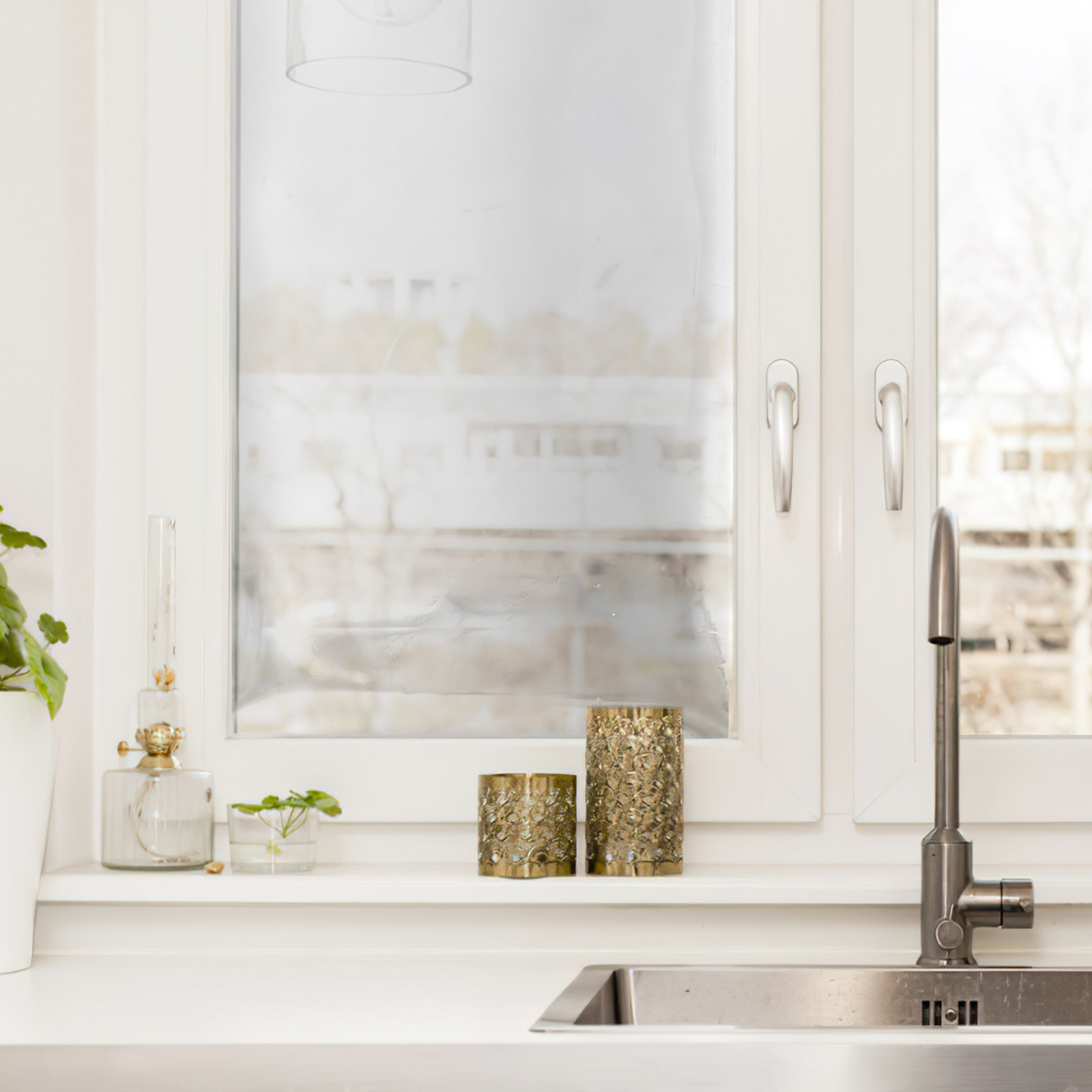 One Way Window Privacy Film Re - Home Bathroom Window Tint ulasan dan harga