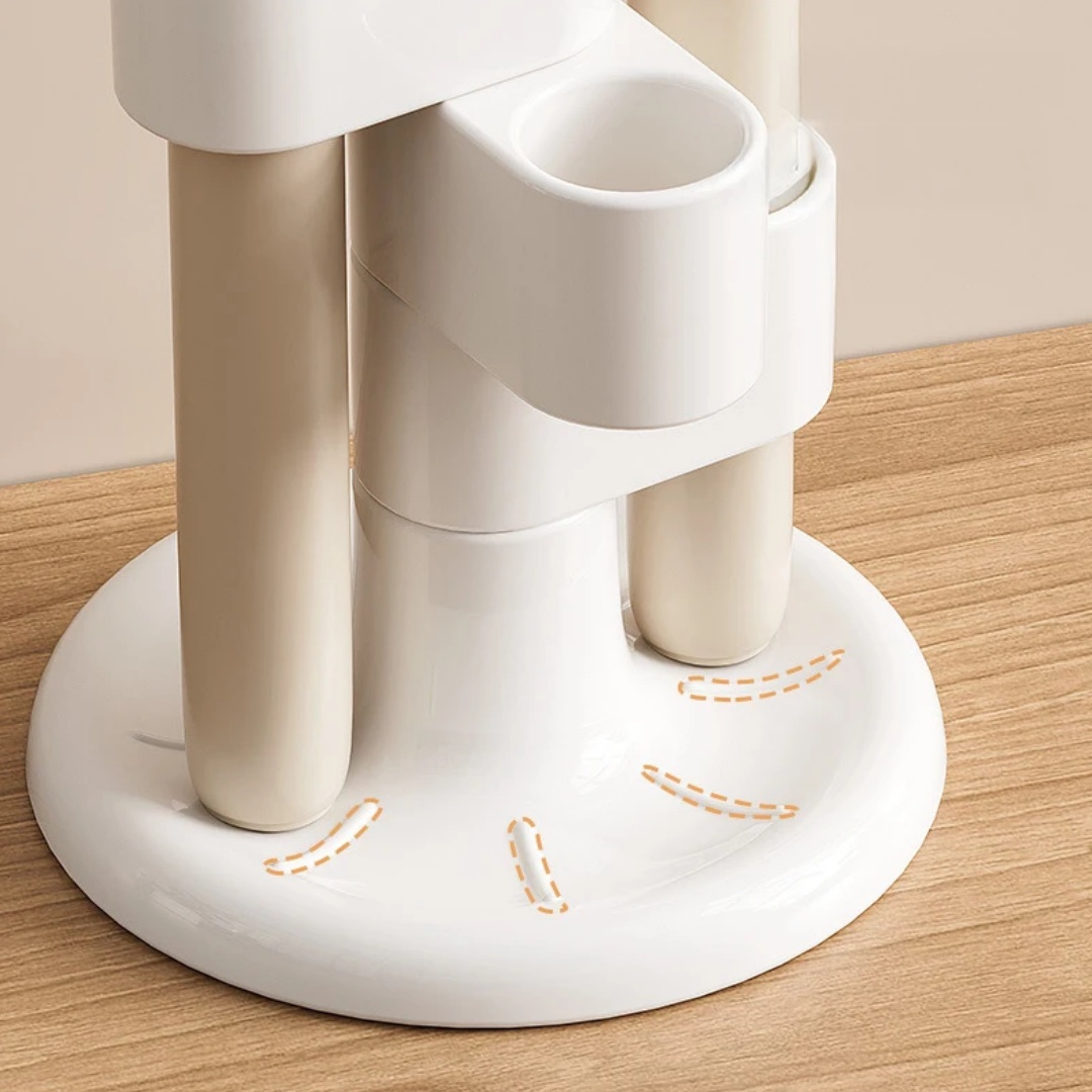 1pcs Rotating Toothbrush Holde - Home Goods Bathroom Storage ulasan dan harga
