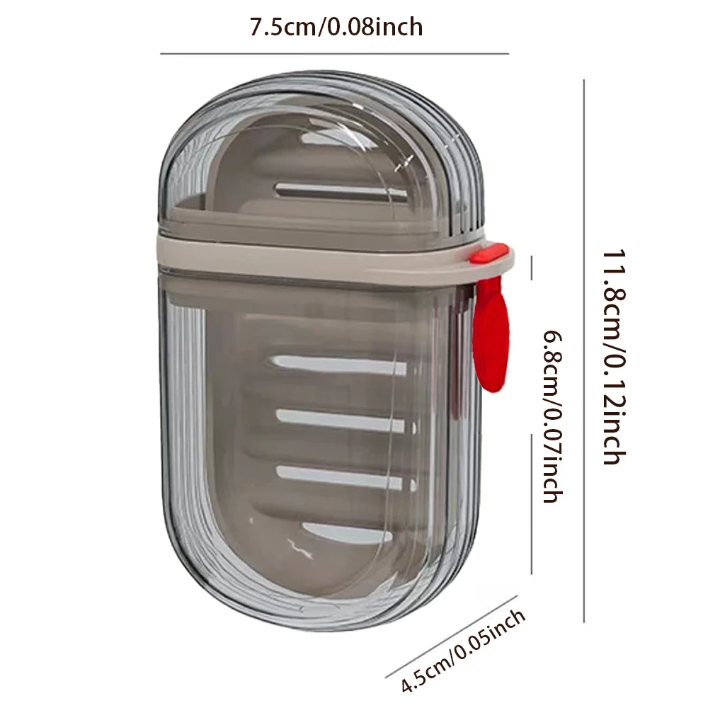 1pcs Soap Box Tray Soap Case O - Home Bathroom Name ulasan dan harga