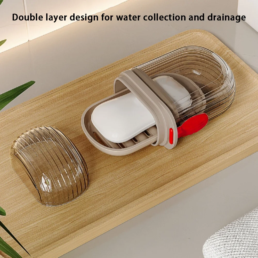 1pcs Soap Box Tray Soap Case O - Home Bathroom Name ulasan dan harga
