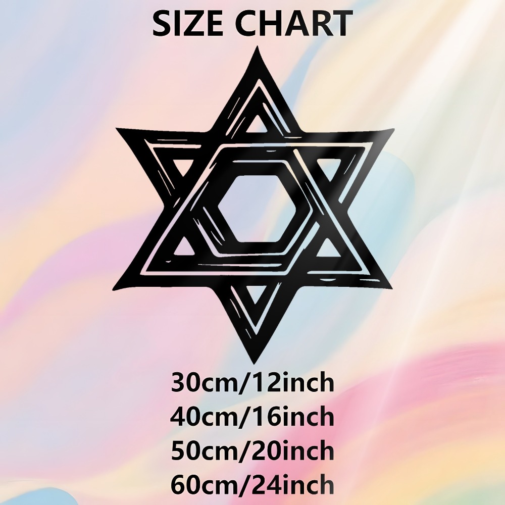 CIFBUY Iron Wall Art Star of D - Home & Bathroom Building Products Pte Ltd Photos ulasan dan harga