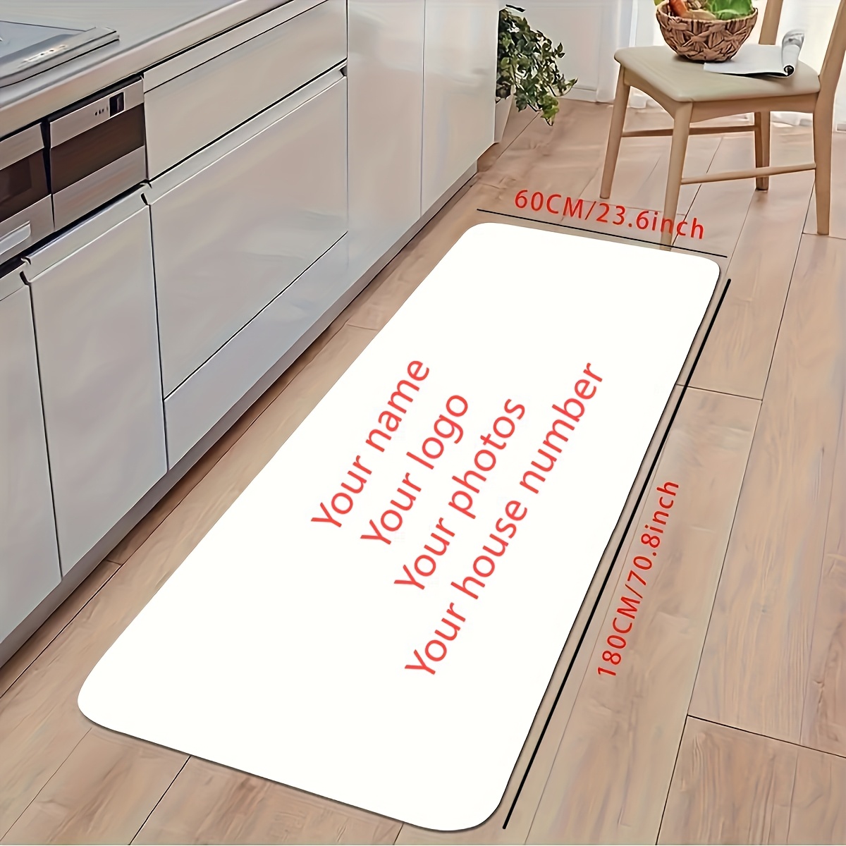 Customizable DIY Mat Entrance  - Home Bathroom Name ulasan dan harga
