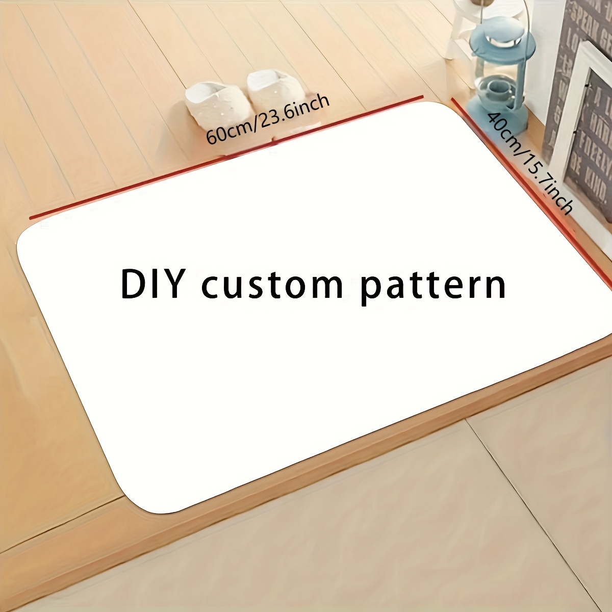 Customizable DIY Mat Entrance  - Home Bathroom Name ulasan dan harga