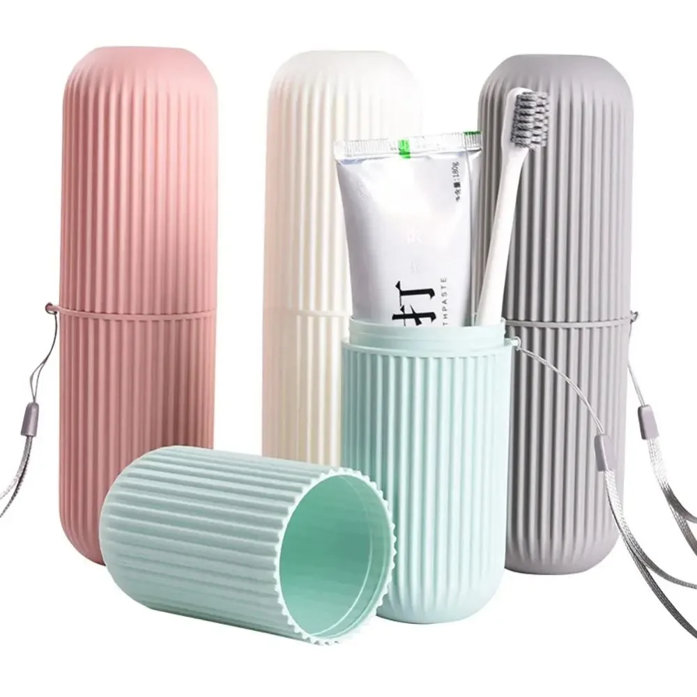Travel Portable Toothbrush Cup - Home Goods Bathroom Storage ulasan dan harga
