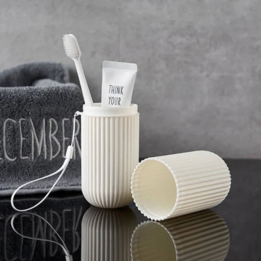 Travel Portable Toothbrush Cup - Home Goods Bathroom Storage ulasan dan harga