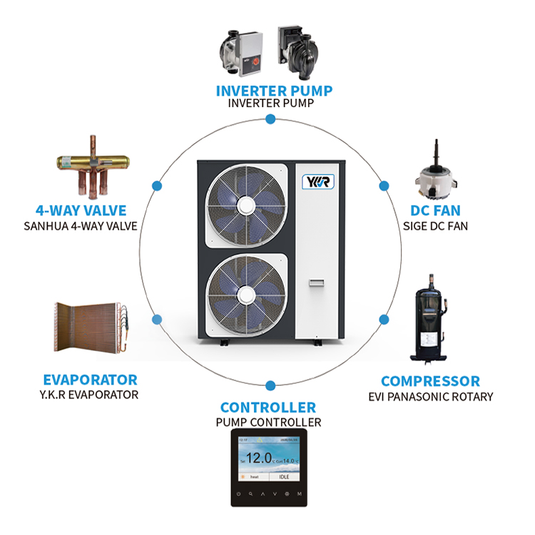 Air Source Heat Pump Water Hea - Home Bathroom Water Heater ulasan dan harga