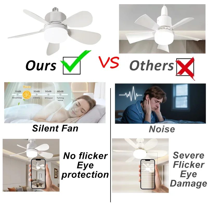 16 Inch 2-in-1 Ceiling Fan wit - Home Bathroom Fan ulasan dan harga