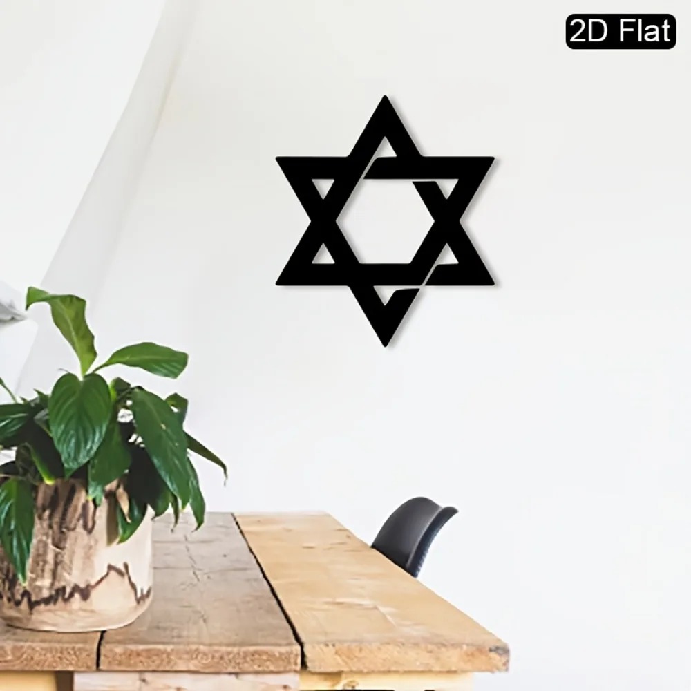 CIFBUY Iron Wall Art Star of D - Home & Bathroom Building Products Pte Ltd Photos ulasan dan harga