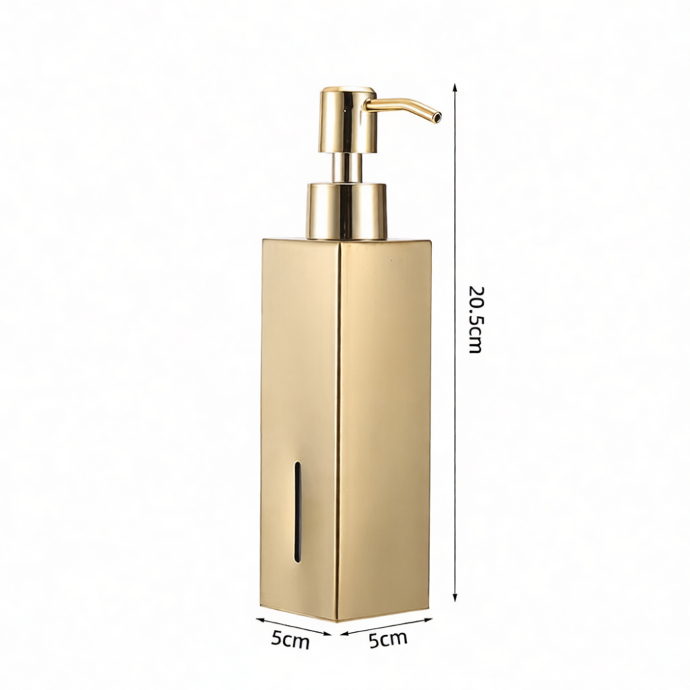 Manual Soap Dispenser Stainles - Home Bathroom Wall Soap Dispenser ulasan dan harga