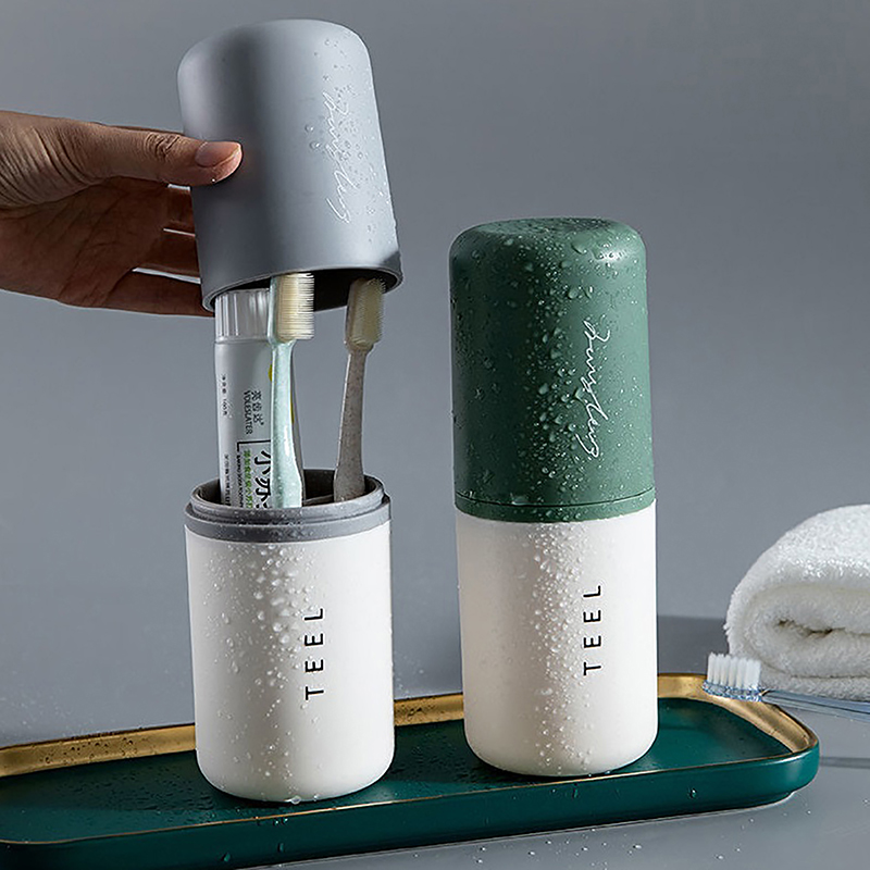 1pc Portable Toothbrush Holder - Home Goods Bathroom Storage ulasan dan harga