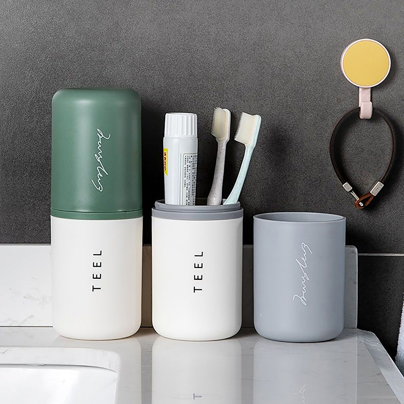 1pc Portable Toothbrush Holder - Home Goods Bathroom Storage ulasan dan harga