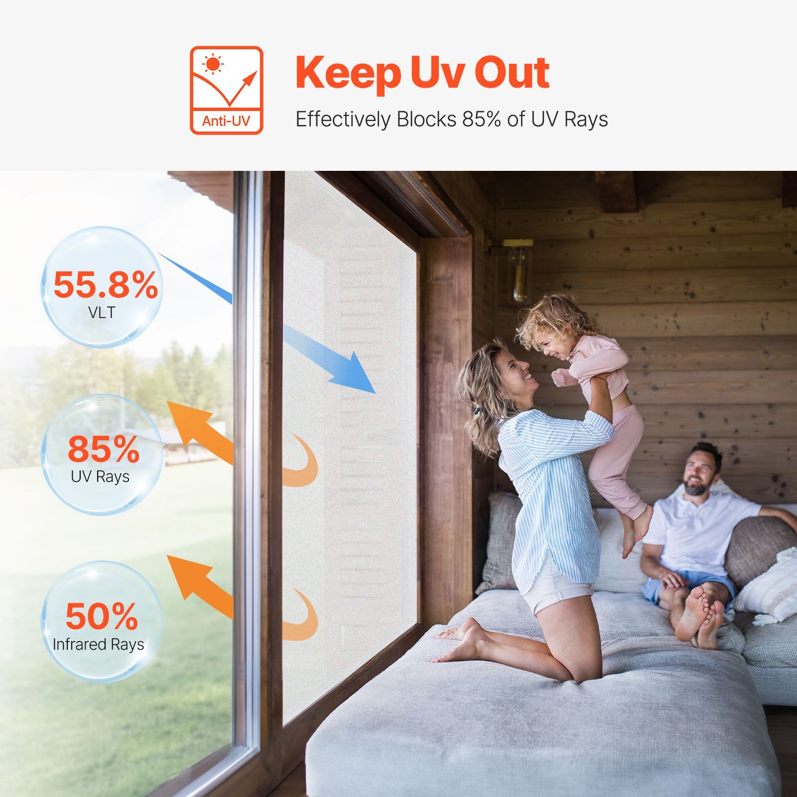 Window Privacy Film, Frosted G - Home Bathroom Window Tint ulasan dan harga