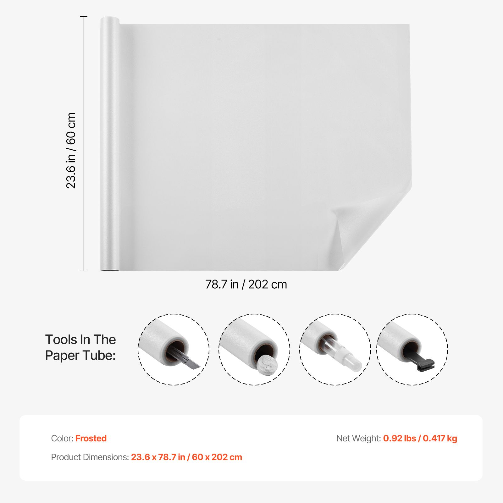 Window Privacy Film, Frosted G - Home Bathroom Window Tint ulasan dan harga