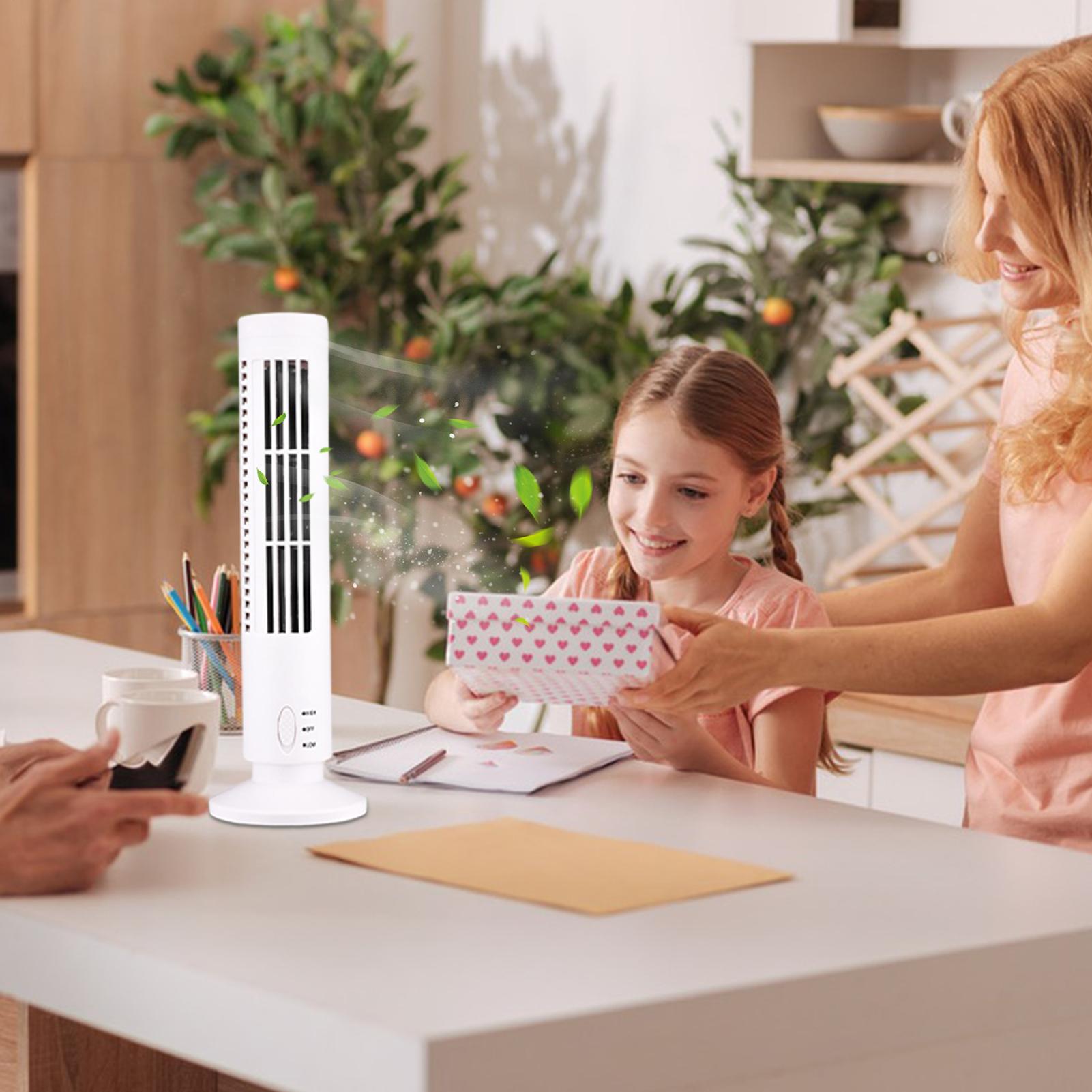 Bladeless Fan for Bedroom Plug - Home Bathroom Fan ulasan dan harga