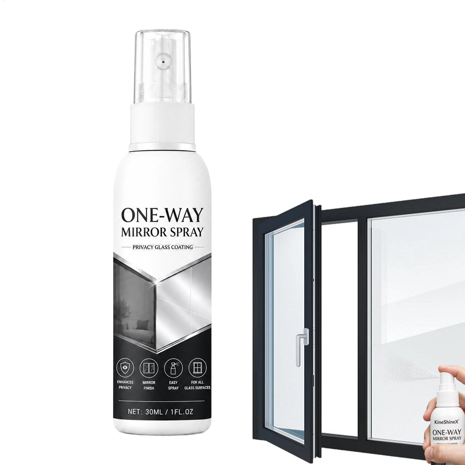 Mirror Effect Window Spray 30m - Home Bathroom Window Tint ulasan dan harga