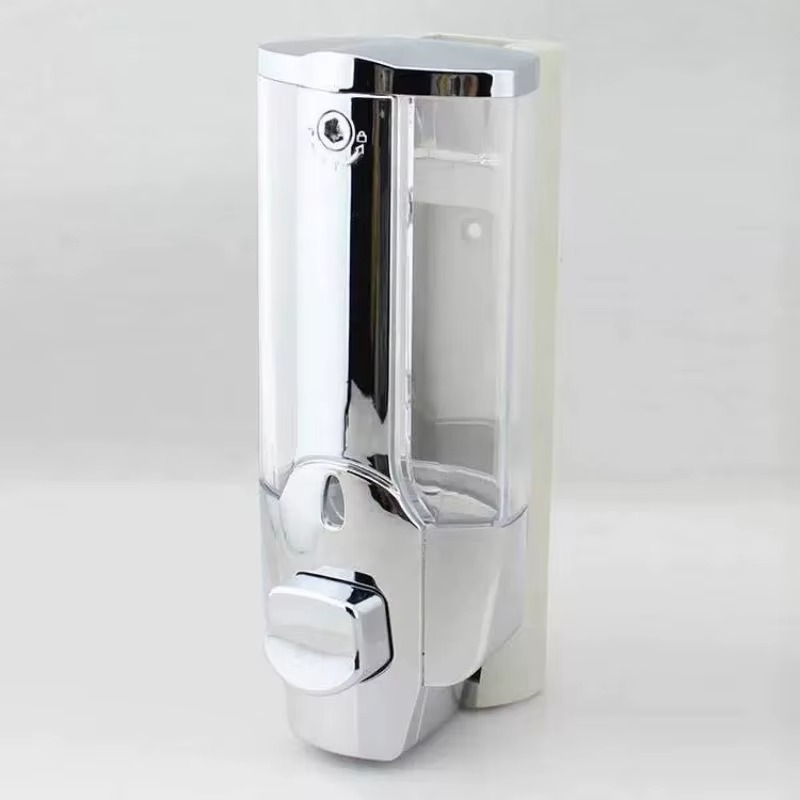 NEW ABS Wall Mounted Soap Disp - Home Bathroom Wall Soap Dispenser ulasan dan harga