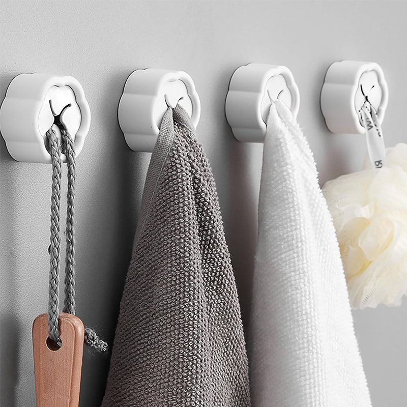 6PCS Self Adhesive Towel Holde - Home Goods Bathroom Storage ulasan dan harga