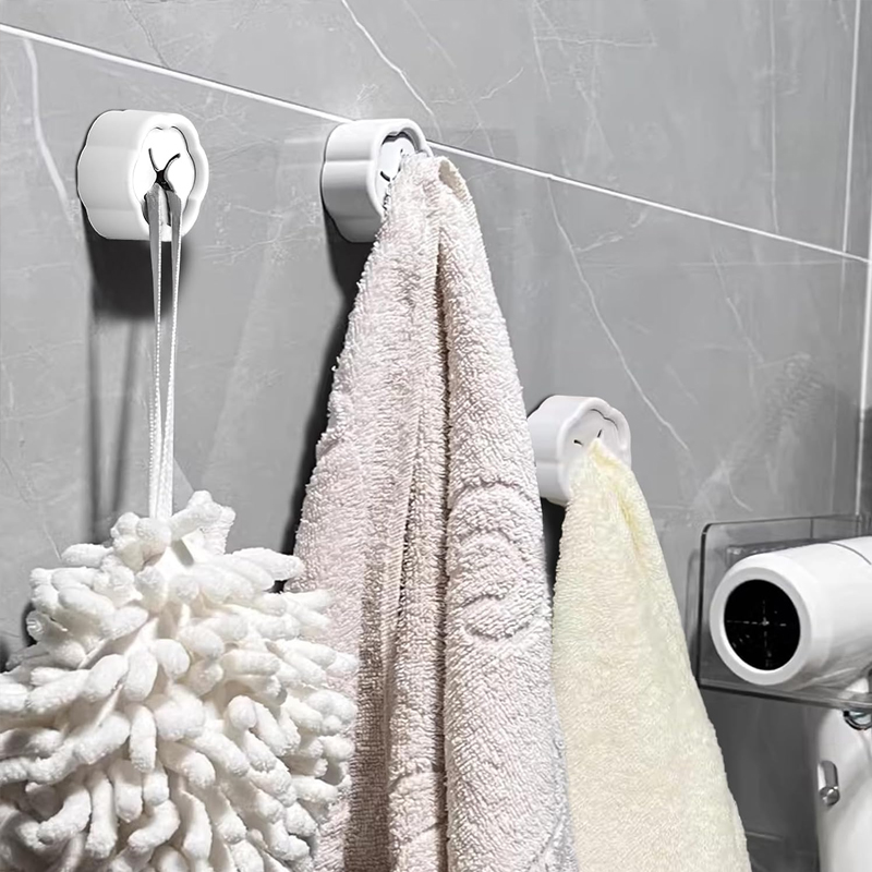 6PCS Self Adhesive Towel Holde - Home Goods Bathroom Storage ulasan dan harga