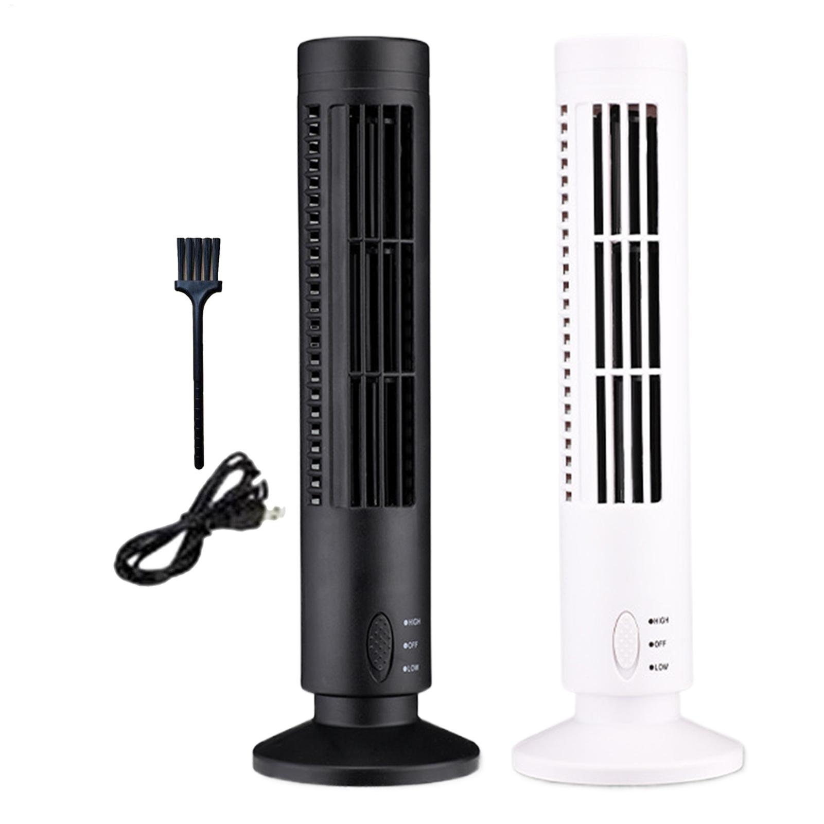 Tower Fan Plug-in Bedside Spac - Home Bathroom Fan ulasan dan harga