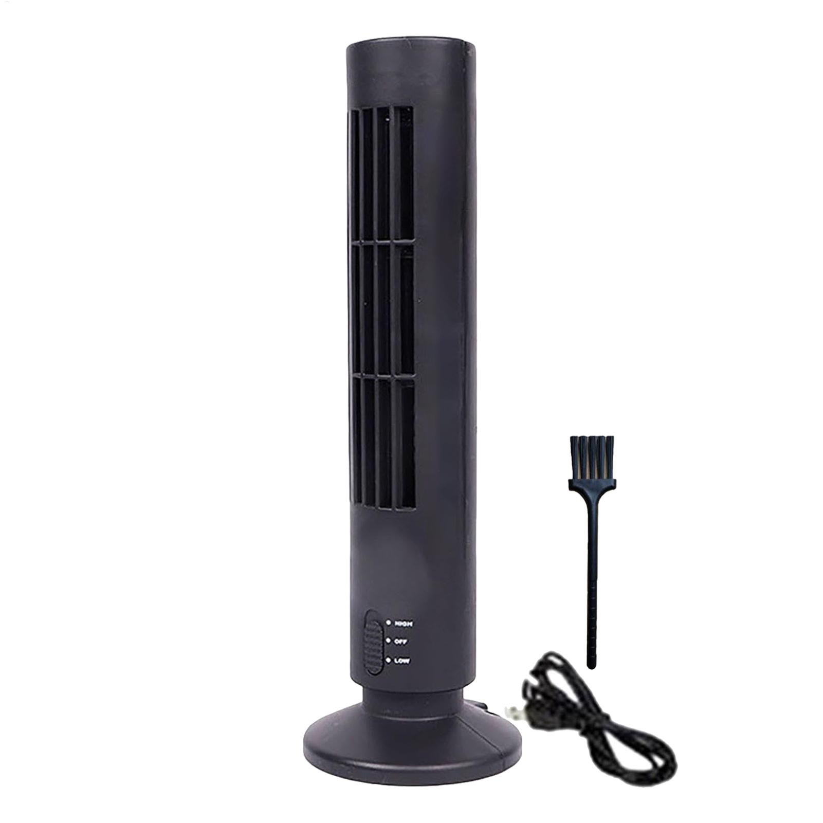 Tower Fan Plug-in Bedside Spac - Home Bathroom Fan ulasan dan harga