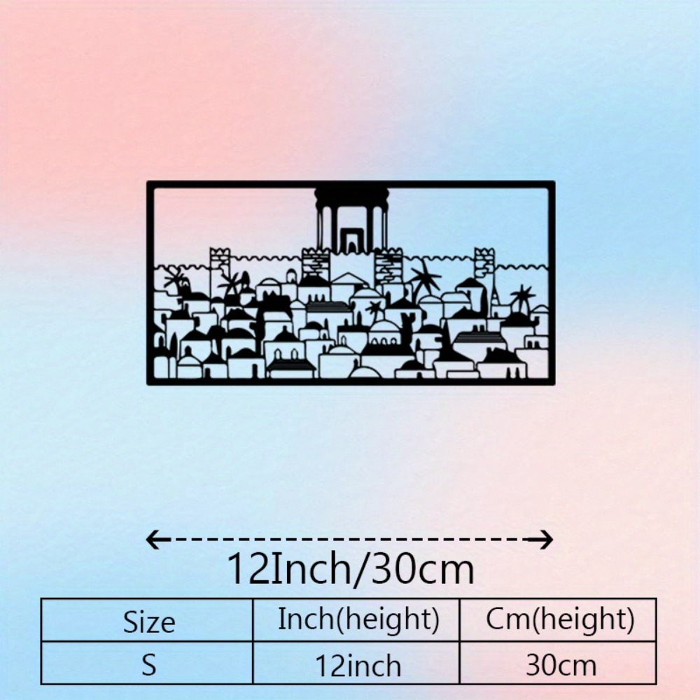 CIFBUY Metal Wall Art Jerusale - Home & Bathroom Building Products Pte Ltd Photos ulasan dan harga
