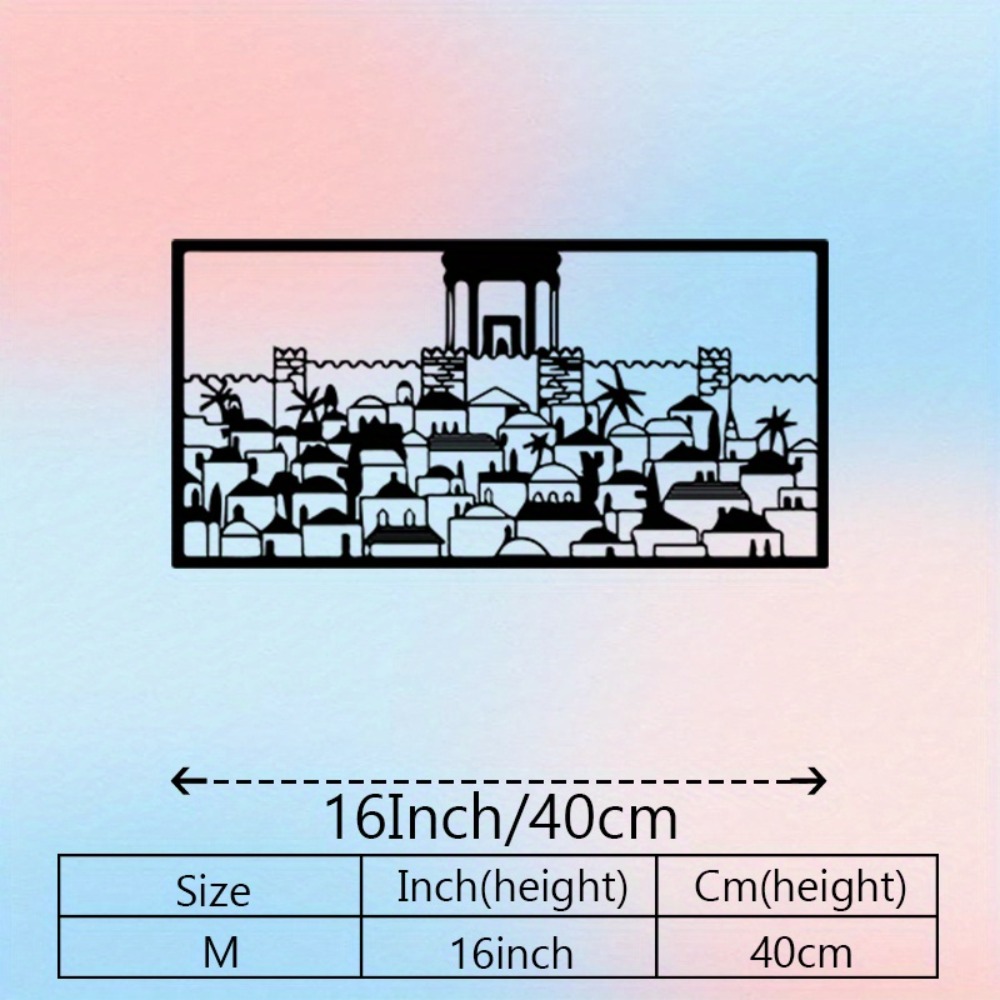 CIFBUY Metal Wall Art Jerusale - Home & Bathroom Building Products Pte Ltd Photos ulasan dan harga
