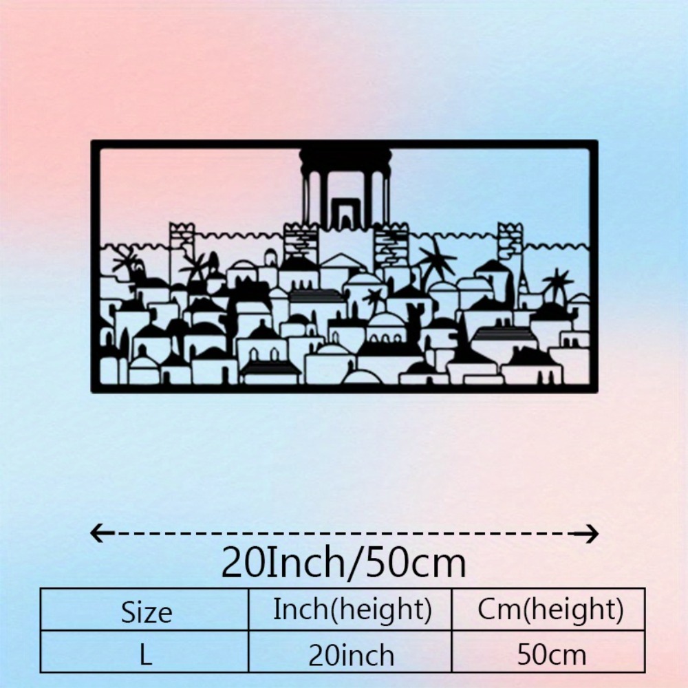 CIFBUY Metal Wall Art Jerusale - Home & Bathroom Building Products Pte Ltd Photos ulasan dan harga